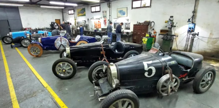 Un artista de época: el argentino que enamora al mundo con sus réplicas de autos históricos