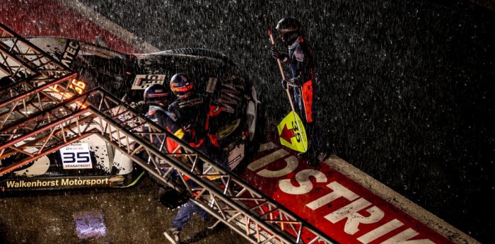 24 Horas de Spa: la lluvia torrencial canceló el entrenamiento nocturno