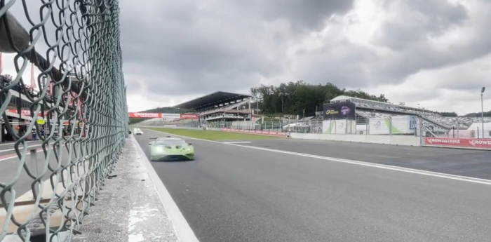 ¡Pura adrenalina! El paso de los GT3 a Eau Rouge en las 24 Horas de Spa