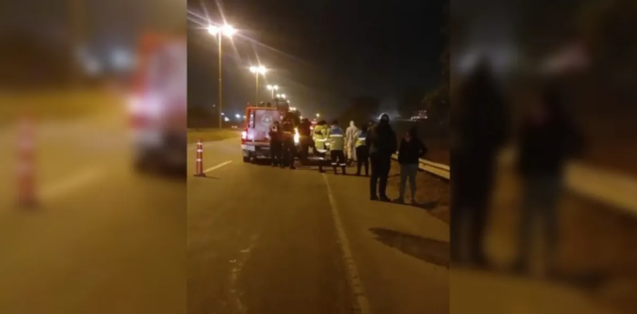 Tragedia en la Ruta Nacional 66: un motociclista murió tras chocar contra un micro