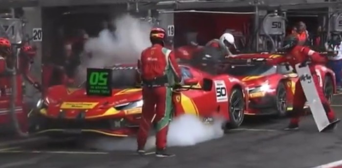 24 Horas de Spa: un principio de incendio complicó a Nico Varrone