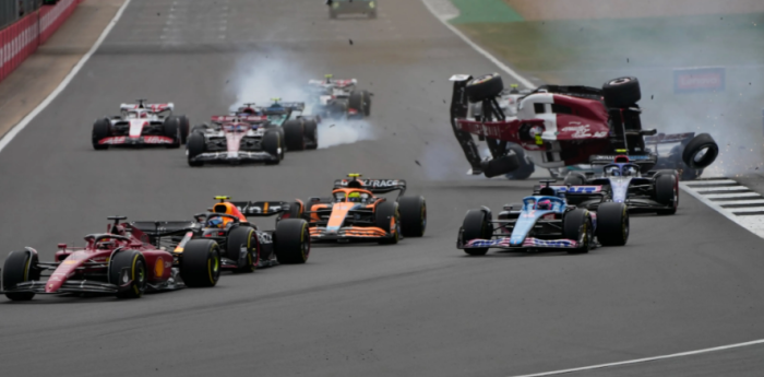 El brutal accidente que tuvo lugar en la última visita de la F1 en Silverstone