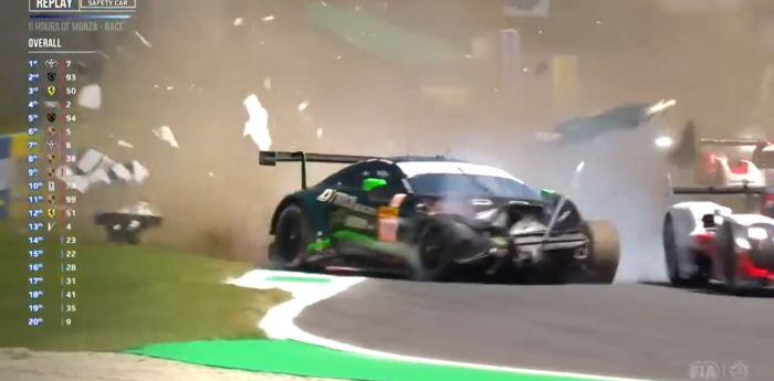 Fortísimo accidente en las 6 Horas de Monza del WEC