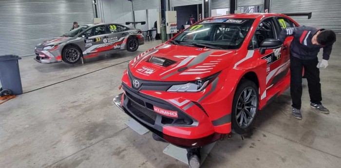 TCR South America: positiva prueba del Toyota Team Argentina en Villicum