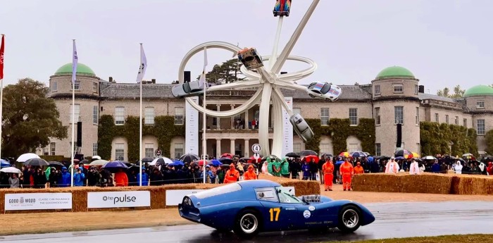 El Pronello Huayra Ford giró en Goodwood, ¡Bajo lluvia!