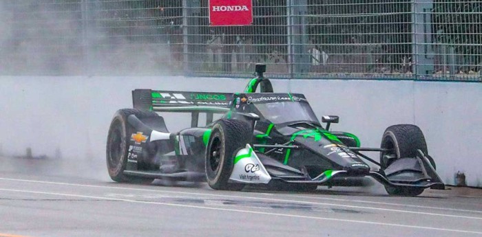 IndyCar: el Juncos Racing destacó la gran labor de Canapino en Toronto