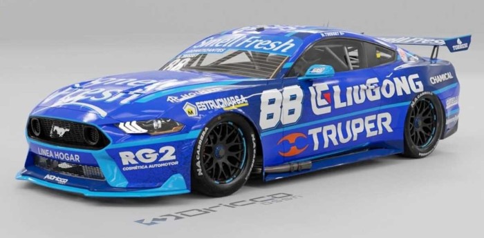 TC: Nicolás Trosset presentó el diseño de cómo sería su Mustang