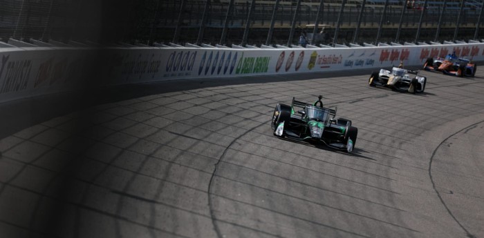 IndyCar: así fue la última vuelta de Canapino en el óvalo de Iowa