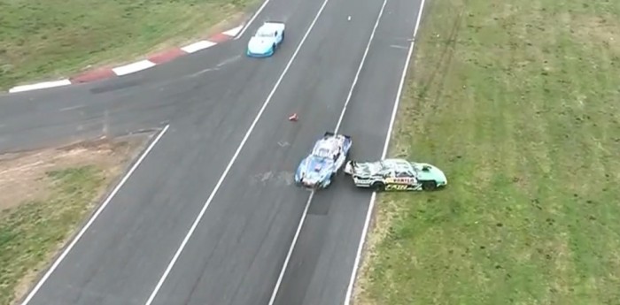 Peligroso incidente en la final del TC Mouras en La Plata