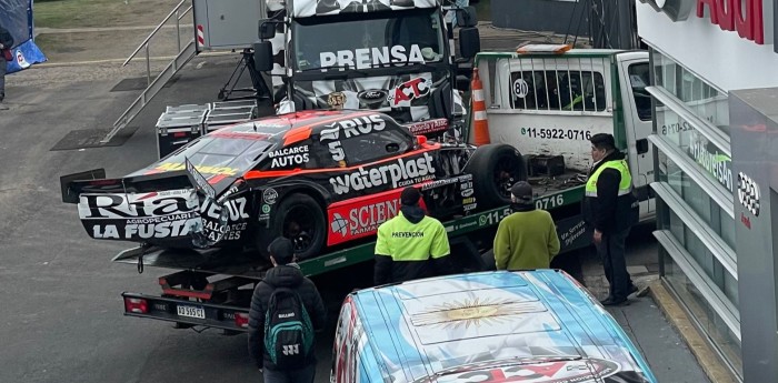 TC en Buenos Aires: fuerte golpe para Mangoni en el segundo entrenamiento