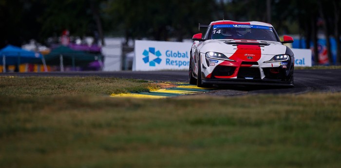 Michelin Pilot Challenge: Santero entrenó en Virginia