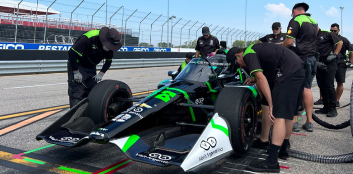 IndyCar: la broma del Juncos por el incidente con Canapino en los boxes de Gateway