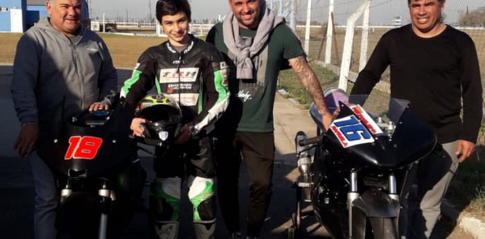 Tobías Piedrabuena, otro debutante en el Superbike Argentino