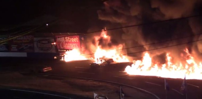 Impresionante accidente en la NASCAR