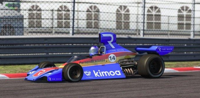 Fernando Alonso debutó en Simracing con el Brabham del Lole