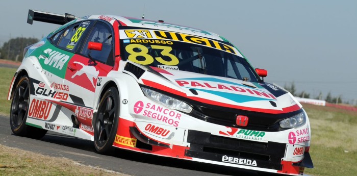 Ardusso dominó el ensayo bajo la lluvia en el Gálvez