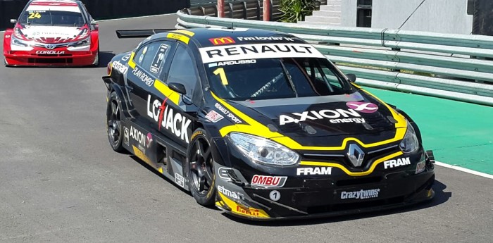 Ardusso sorprendió y se quedó con el último entrenamiento