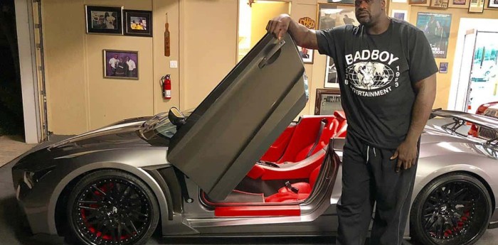 La Ferrari F355 Spider de Shaquille O'Neal