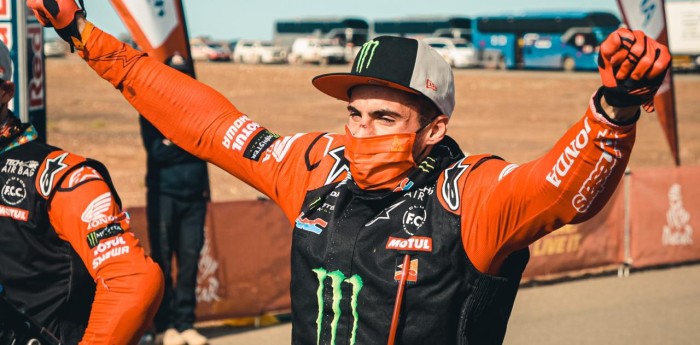 Benavides entre lágrimas: “Ganar el Dakar era mi sueño y pude lograrlo”