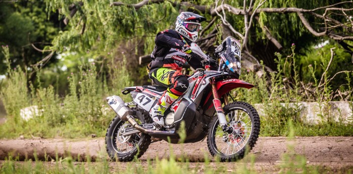 Benavides, el único argentino en motos