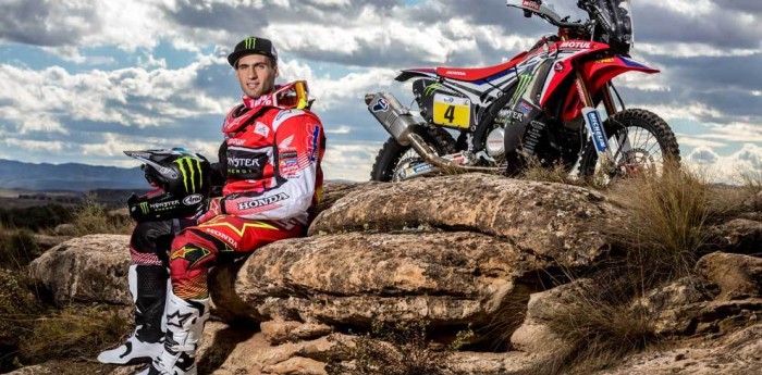 BENAVIDES, OFICIAL DE HONDA PARA EL DAKAR