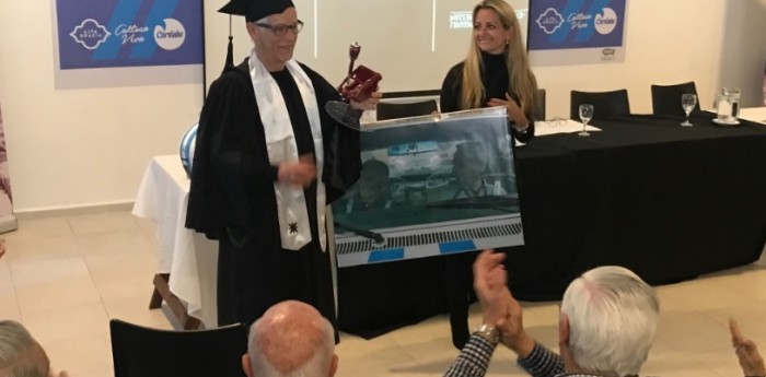 Oreste Berta recibió el título Honoris Causa por la UTN