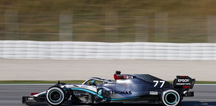 Bottas aceleró en la mañana del viernes