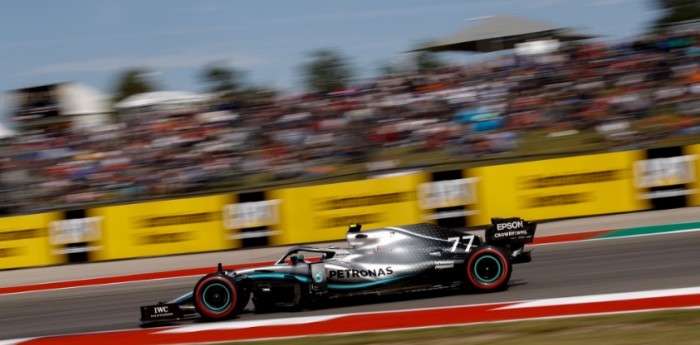 Bottas no se rinde y logró la pole en Austin