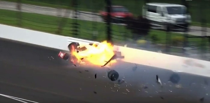 Impresionante accidente de Bourdais