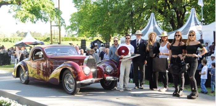 Una Bugatti Type 57 C, galardonada en Autoclásica