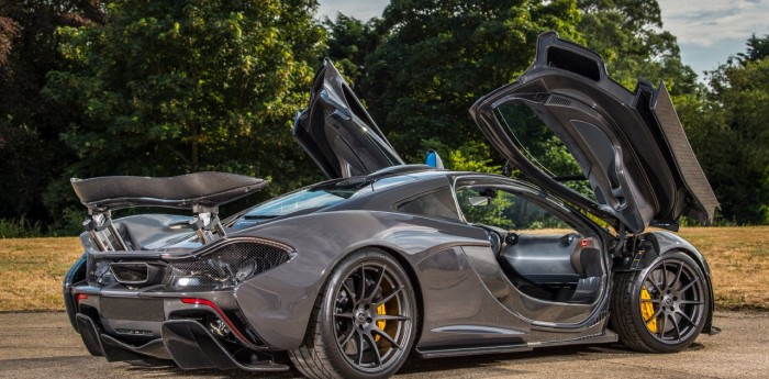 Button vende una joya, su propio McLaren P1