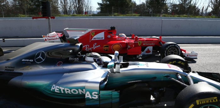 Bottas y Vettel se destacan en Montmeló