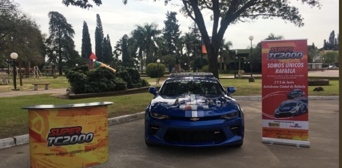 Podés girar con el Camaro del Súper TC2000 en Rafaela