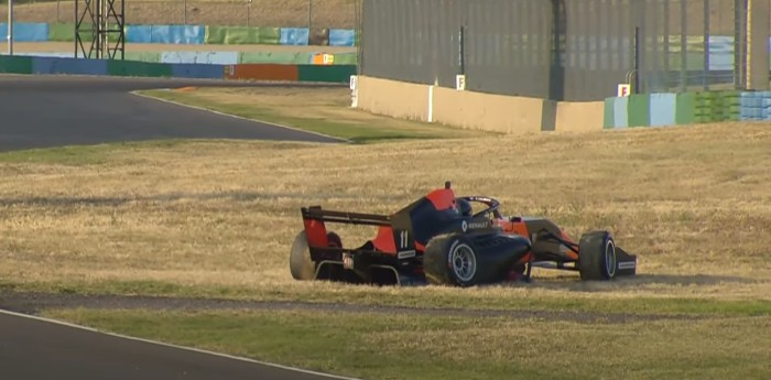 Abandono para Colapinto en Magny Cours