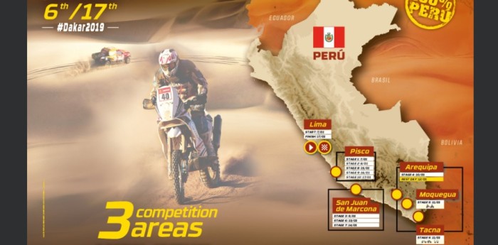 Dakar 2019: presentación oficial en Francia