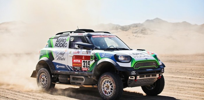 Un lituano fue la sorpresa del primer día del Dakar