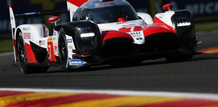 Pole del Toyota de "Pechito" López en Spa