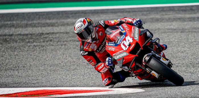 Dovizioso ganó la accidentada carrera del Moto GP en Austria