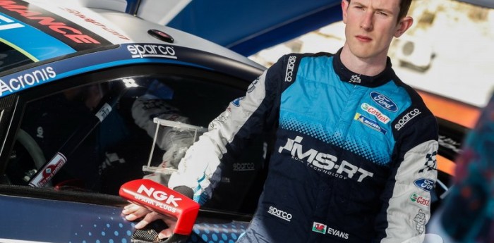 Elfyn Evans se pierde Finlandia por una lesión en la espalda