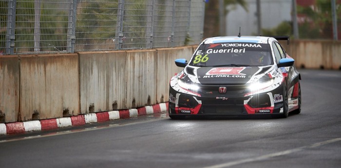 Guerrieri séptimo en la clasificación del WTCR