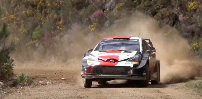 Elfyn Evans fue el más rápido en la previa del Rally de Portugal