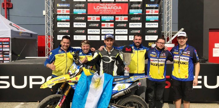 Europeo de Supermoto: Iturrioz suma puntos en España.