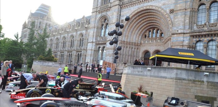 Las calles de Londres reciben a la F1