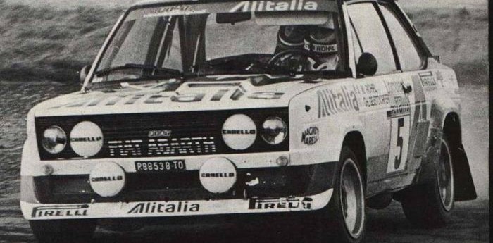 Fiat 131 Abarth: ¿Y el Navegante donde está?