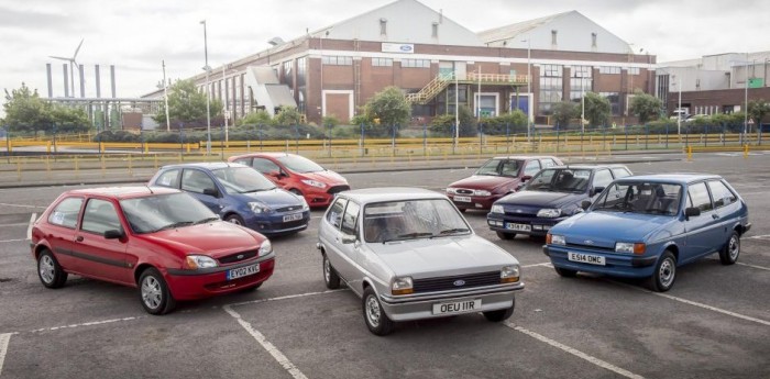 El Fiesta cumple 40 años y Ford festeja en Europa