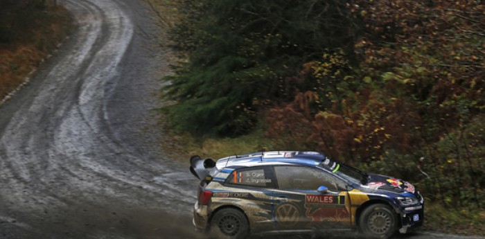 Ogier terminó a lo campeón en Gales