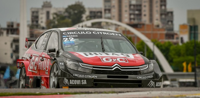 Garriz dominó y se llevó la pole