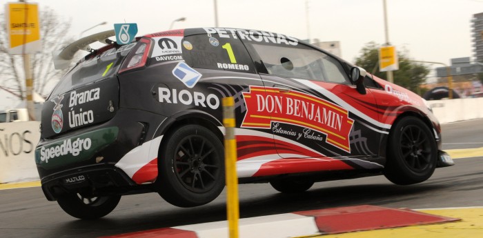 Romero lideró entre los Abarth