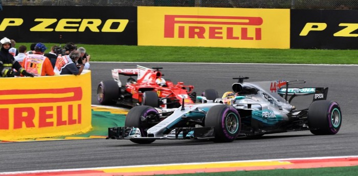 Hamilton logró la victoria en Bélgica y acecha en el campeonato