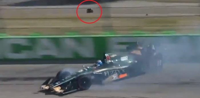 Hildebrand perdió el volante